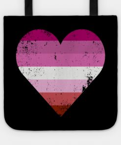 Lesbian Pride Heart Flag