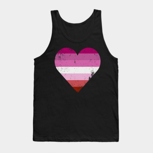 Lesbian Pride Heart Flag