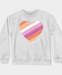 Lesbian Flag Heart