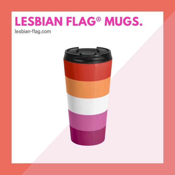 LESBIAN FLAG MUGS - Lesbian Flag