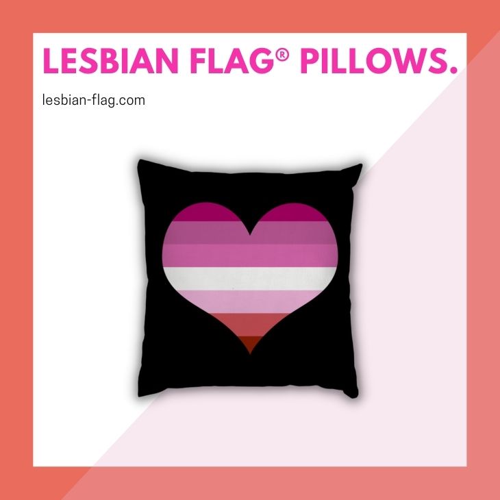 LESBIAN FLAG PILLOWS - Lesbian Flag