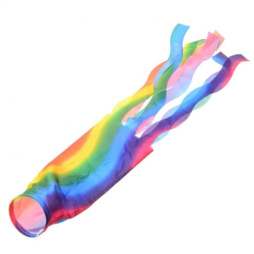New Outdoor Wind Sock Flags Vivid Colorful Rainbow Wind Sock Sleeve Cone Test 70cm Festivals Caravan ad2bbbca 46d9 4b30 a671 458fc3410171 - Lesbian Flag