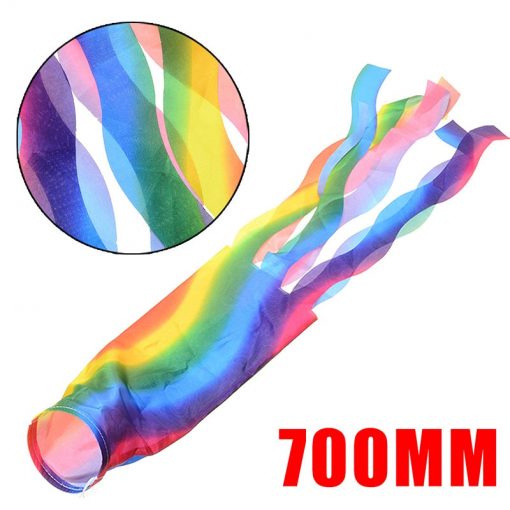 New Outdoor Wind Sock Flags Vivid Colorful Rainbow Wind Sock Sleeve Cone Test 70cm Festivals Caravan cd06906a c945 4a59 a57a 693cfc8a0010 - Lesbian Flag