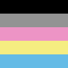 Polygender Pride flag PN0112 2x3 ft (60x90cm) Official PAN FLAG Merch