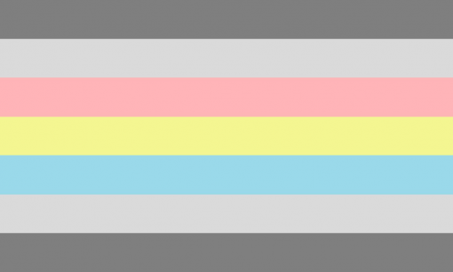 Demiflux Pride Flag PN0112 2x3 ft (60x90cm) Official PAN FLAG Merch
