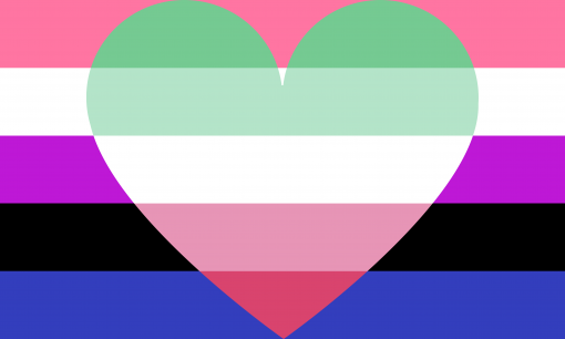 Genderfluid Abrosexual Pride Flag PN0112 2x3 ft (60x90 cm) Official PAN FLAG Merch