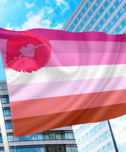 Lipstick Lesbian Pride Flag PN0112 2x3 ft (60x90 cm) Official PAN FLAG Merch